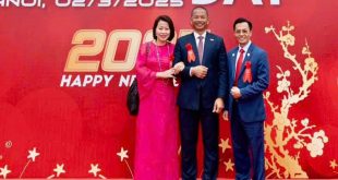Cao Nguyệt Hằng cùng Thầy Phạm Thành Long tại Eagle Day, Hà Nội 02/03/2025
